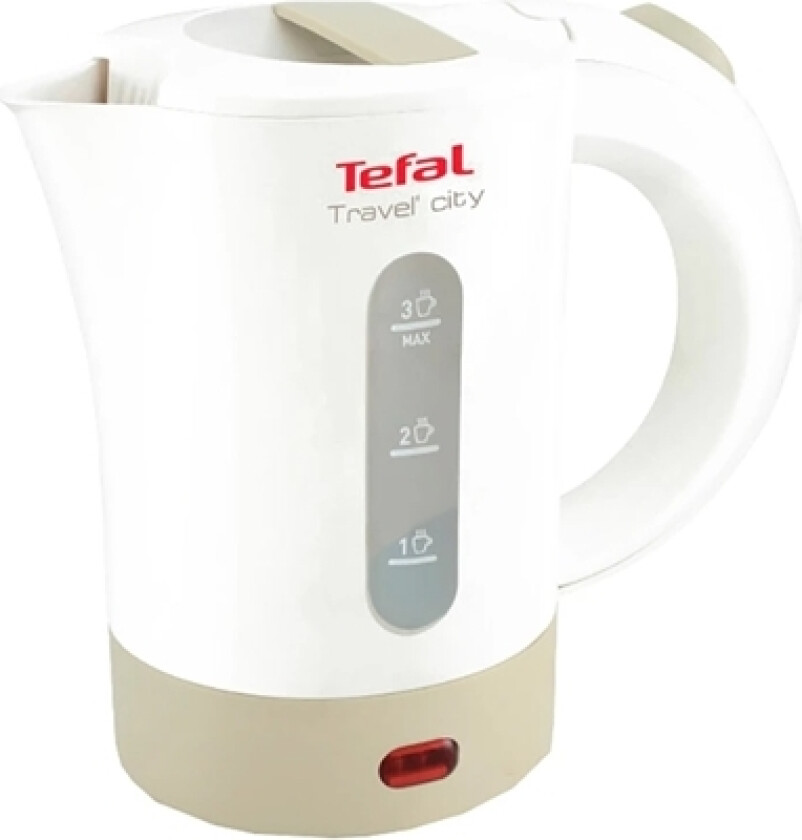 Travel''City KO120130, 0,5 l, 650 W, Hvit, Plastikk, Vannivåindikator, Overopphetingsbeskyttelse