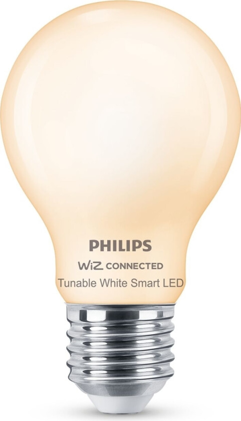 Matt lyspære 7 W (tilsvarer 60 W) A60 E27, Smartpære, Hvit, E27, Hvit, 2700 K, 2700 K