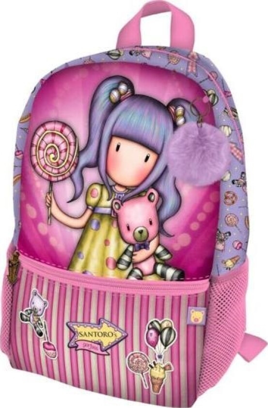 Skoleryggsekk Gorjuss Førstepremie Mini Lilla (26 x 34 x 11,4 cm)