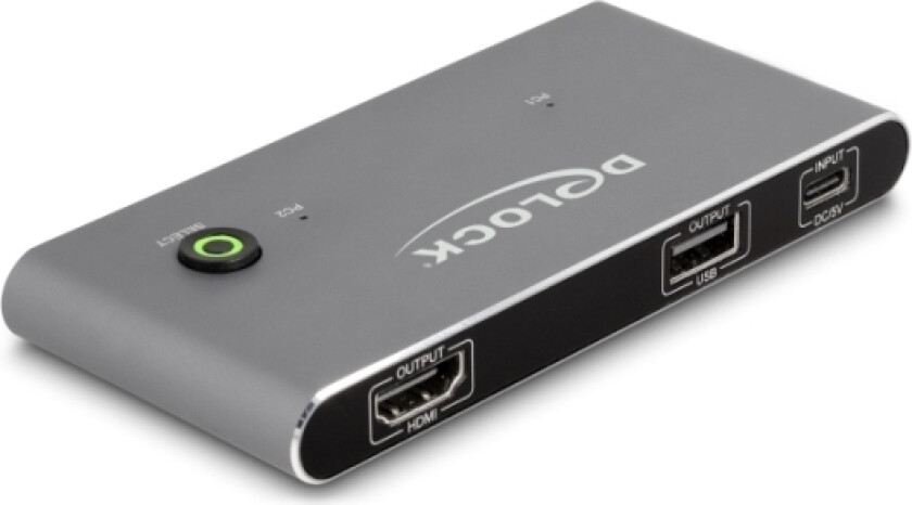 USB-C KVM Switch zu HDMI 8K 60 Hz mit USB 2.0