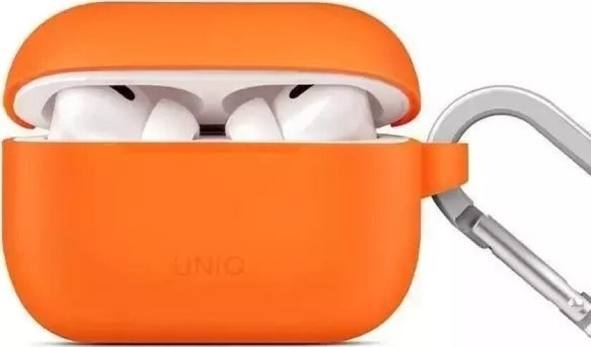 Unikt Unikt deksel Vencer AirPods Pro 2 gen. Silikonoransje/brent oransje