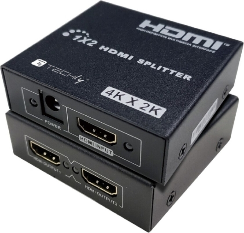 365818 HDMI Splitter Splitter, 1x2, 4K 30Hz, Aktiv
