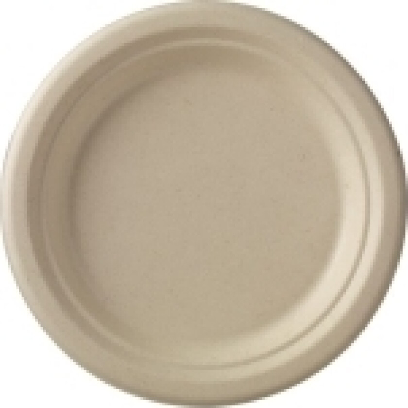 Tallerken 26cm bagasse PFAS free 50stk/pak