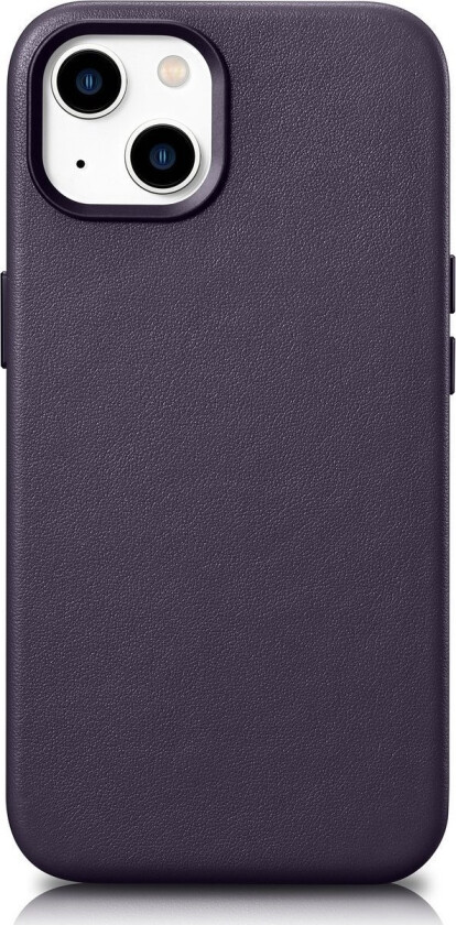 iCarer „iCarer Case“ odinis dėklas, skirtas „iPhone 14 Plus Dark Violetinė“ (suderinamas su „MagSafe“)