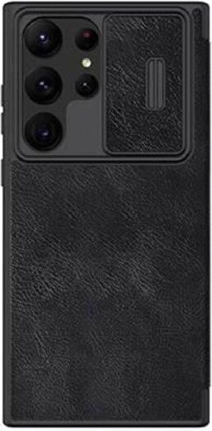 Dėklas Qin Leather Pro case for SAMSUNG S23 Ultra (juodas)