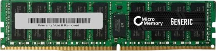 - DDR4 - modul - 16 GB - 288-pins LRDIMM - 2133 MHz / PC4-17000 - 1.2 V - Load-Reduced - ECC