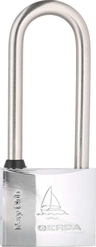 padlock stainless chrome 50mm NAVY CLUB (KCNP50)