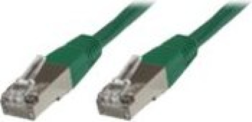 MicroConnect - Nettverkskabel - RJ-45 (hann) til RJ-45 (hann) - 2 m - skjermet, beskyttet tvunnet parkabel (STTP) - CAT 6 - halogenfri, flertrådet - grønn