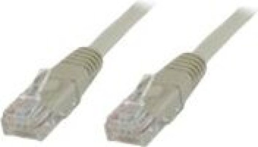 Microconnect - Nettverkskabel - Rj-45 (Hann) Til Rj-45 (Hann) - 4 M - Utp - Cat 6 - Halogenfri - Grå