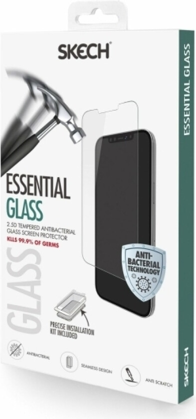 Skech Essential skjermbeskytter i herdet glass (iPhone 14 Pro)