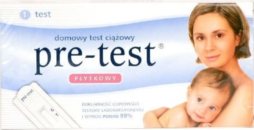 Graviditetstest FOR-TEST plate 1 stk
