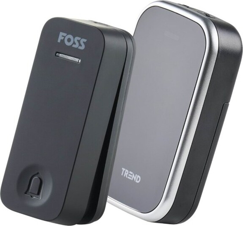 Trend ringeklokke Bluu 1 Novus, for batteri, sort