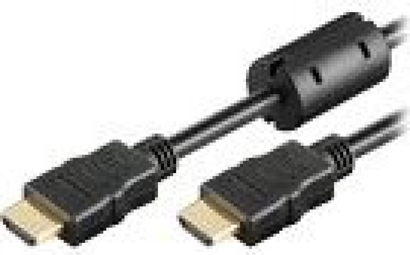Microconnect High Speed Hdmi With Ethernet - Hdmi-Kabel Med Ethernet - Hdmi Hann Til Hdmi Hann - 5 M