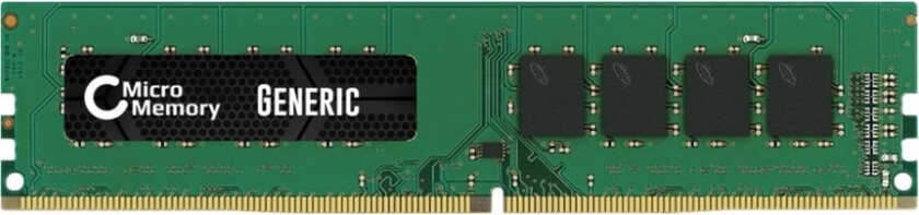 - DDR4 - modul - 8 GB - DIMM 288-pin - 2400 MHz / PC4-19200 - 1.2 V - ikke-bufret - ikke-ECC