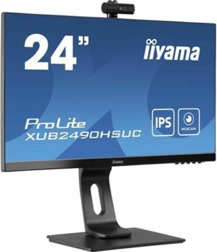 IIYAMA 24iW LCD Full HD IPS Wind. Hello Webcam - Flachbildschirm (TFT/LCD) - 23,8 in