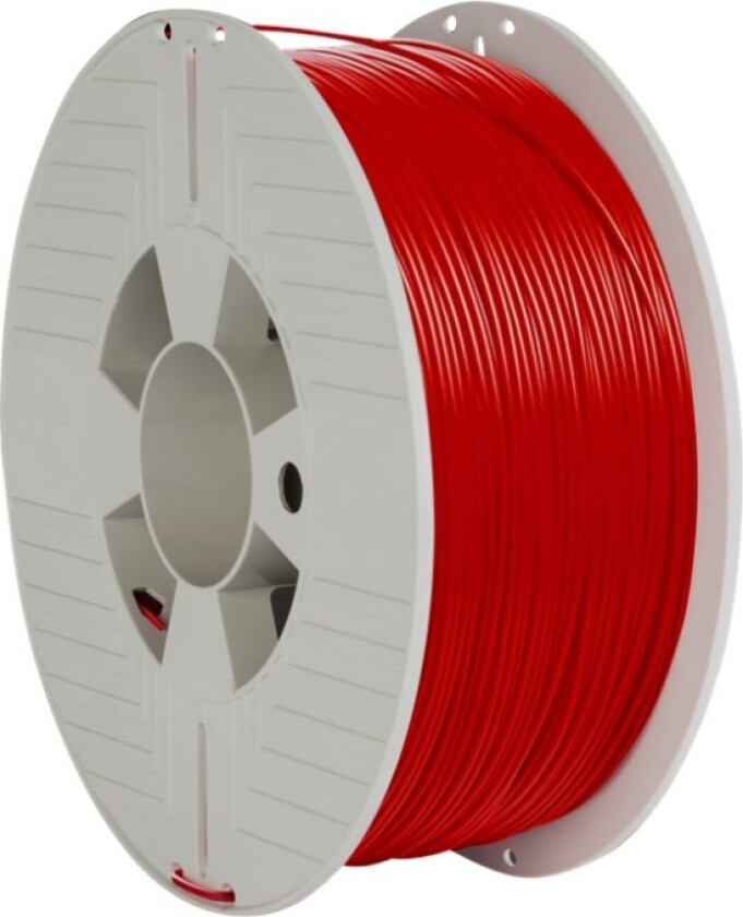- Rød, RAL 3020 - 1 kg - 396 m - ABS-filament (3D)