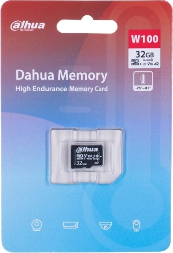 Dahua W100 microSD 32GB memory card