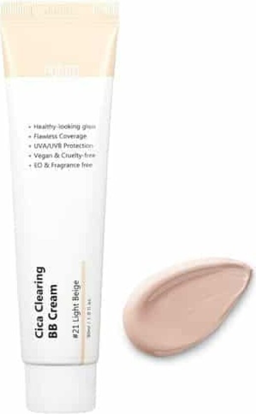 Cica Cleansing BB Cream #21 Light Beige (30 ml)