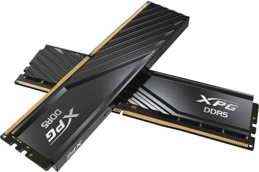 A-Data XPG LANCER BLADE - DDR5 - sett - 32 GB: 2 x 16 GB - DIMM 288-pin - 6000 MHz / PC5-48000 - CL30 - 1.1 - 1.4 V - ikke-bufret - on-die ECC - svart