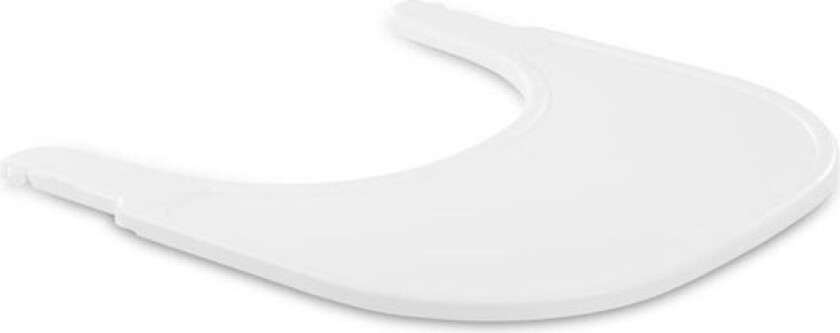 Hauck Alpha Click Tray, Brett, Hvit, Plast, Monokromatisk, Tradisjonell barnestol, Gutt/Jente