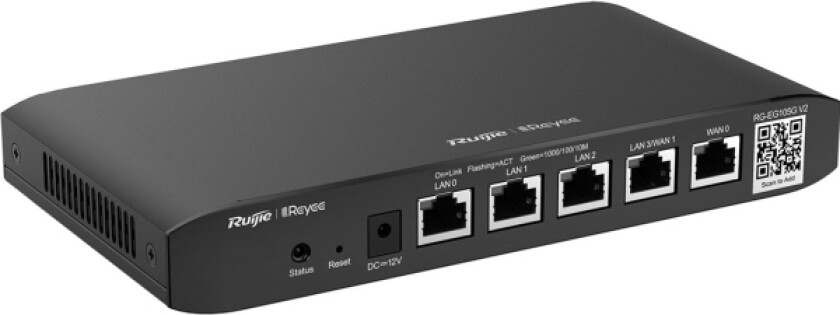 Ruijie Reyee RG-EG105G V2 Router 5x RJ45 1000Mb/s, 100 users, cloud management