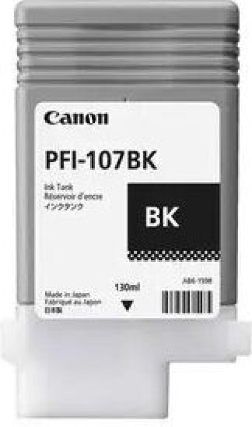 Blekk Svart Pfi-107bk
