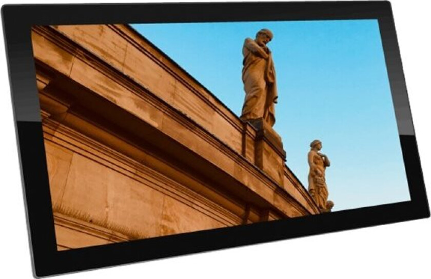 DigiFrame 1901 - Digital fotoramme - 8 GB - 18 - 1366 x 768 - 1080p - HDR - svart