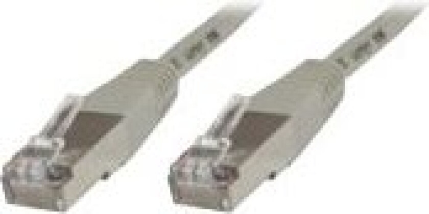 MicroConnect - Nettverkskabel - RJ-45 (hann) til RJ-45 (hann) - 50 m - skjermet, beskyttet tvunnet parkabel (STTP) - CAT 6 - halogenfri, flertrådet - grå