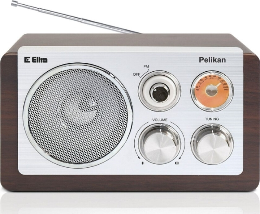 Radio Eltra Pelikan 2 Oak (CAL18)
