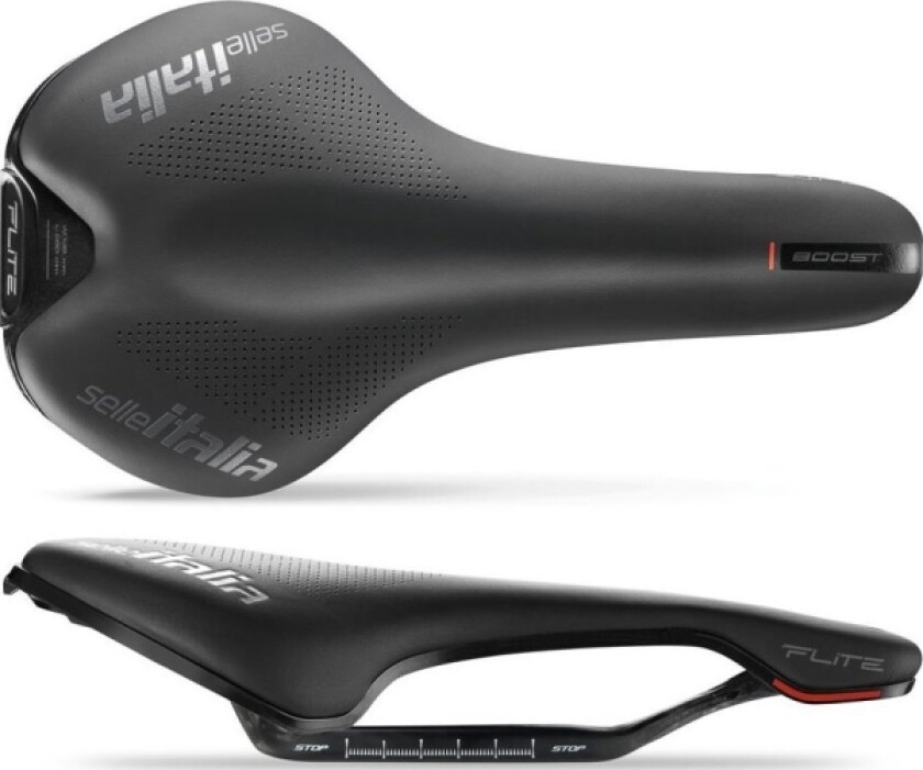 Selle Italia Siodo Selle Italia Flite Boost Kit Carbonio S (Id Match - S1) Carbon +10Mm 7X9, Fibra-Tek, Svart (Dwz)