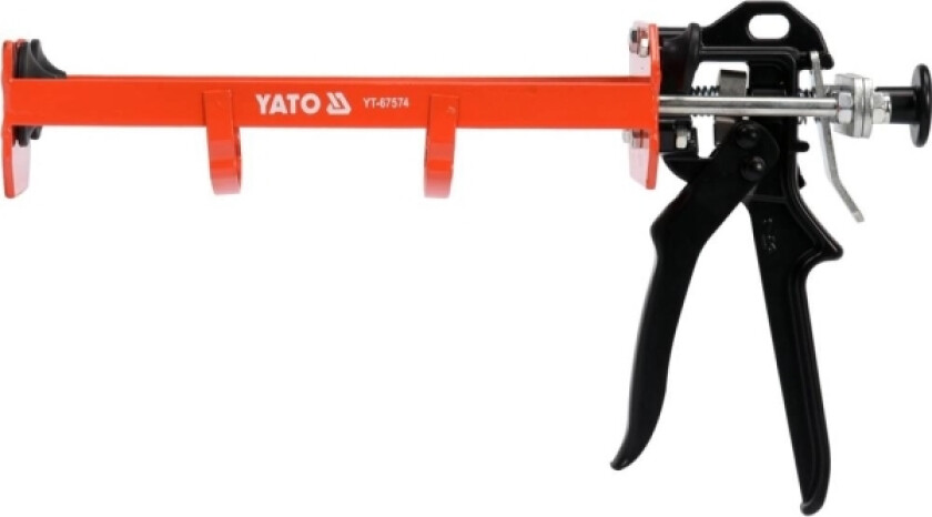 Yato YT-67574, Fugepistol, Sort, Oransje, Sølv, Stål, Aluminium, 800 ml, 1 stykker