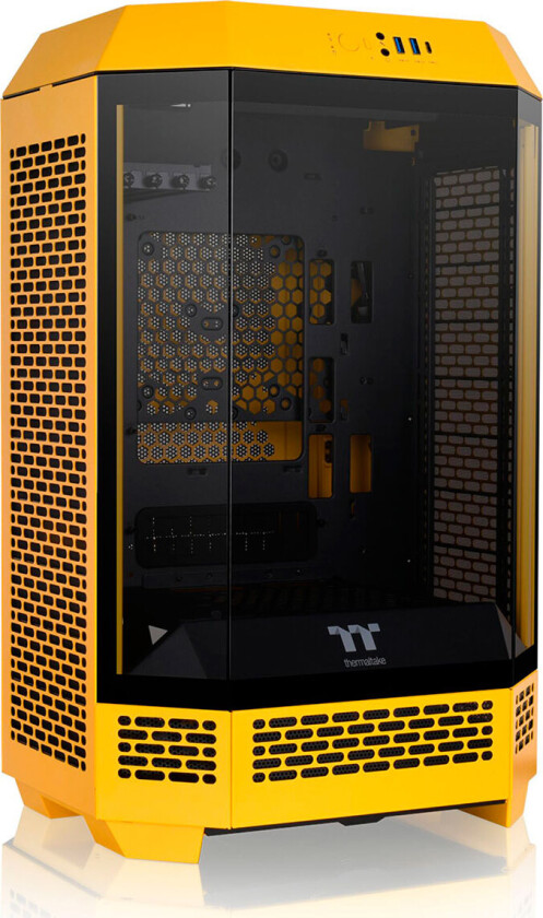 The Tower 300 Micro-ATX Gehäuse mit Sichtfenster Bumblebee