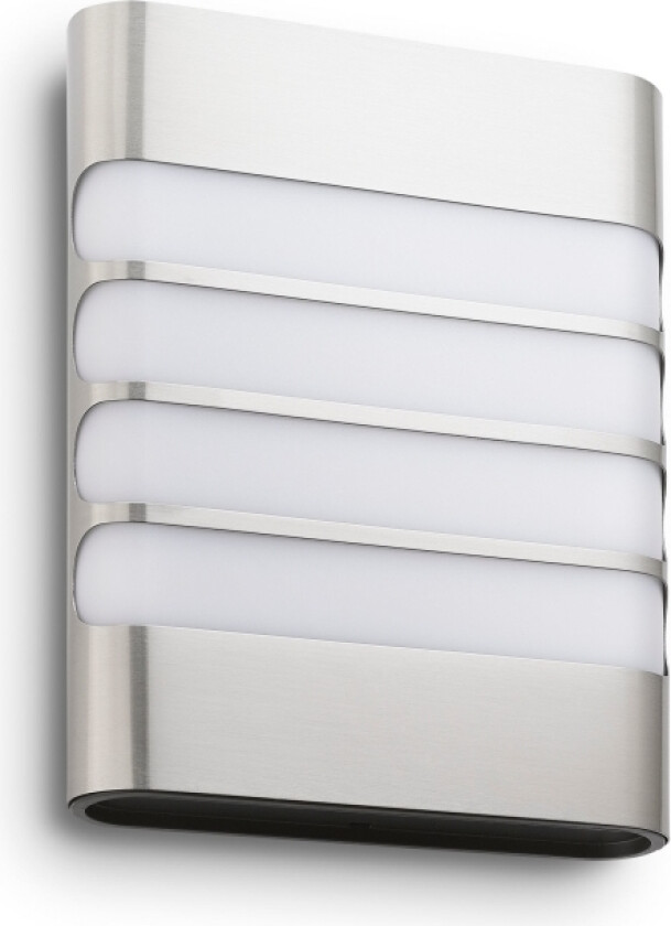 Vaskebjørn Vegglampe 3W, inox