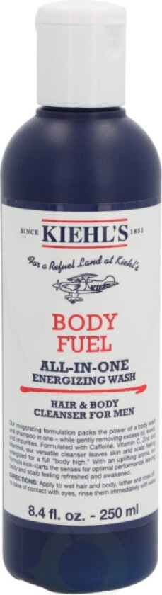Men Body Fuel All-in-One Energizing & Conditioning Wash 250 ml