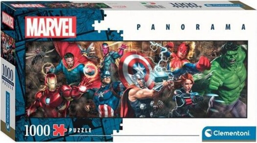 Pussel Clementoni Pannorama Marvel 1000 Delar