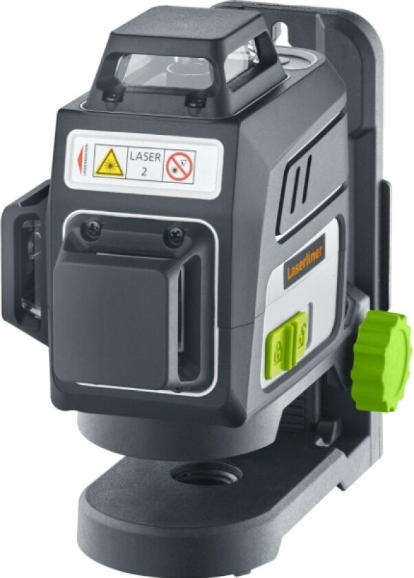 PocketPlane-Laser 3G, 0,3 mm/m, 3,5°, 515 nm, Linjevater, Flerfarget, 1/4,5/8