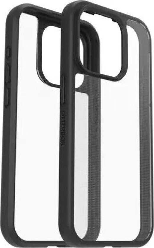 Otterbox React Series Iphone 15 Pro Svart Krystall