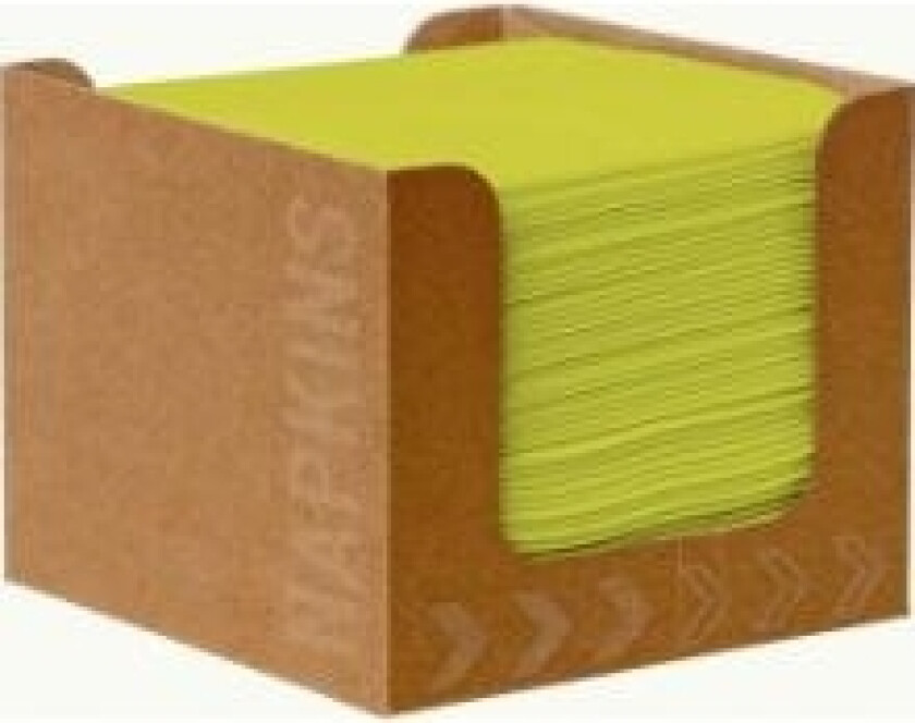 Serviet Bio soft cocktailserviet 20x20cm FSC i papdispenser kiwi,50 stk/pk