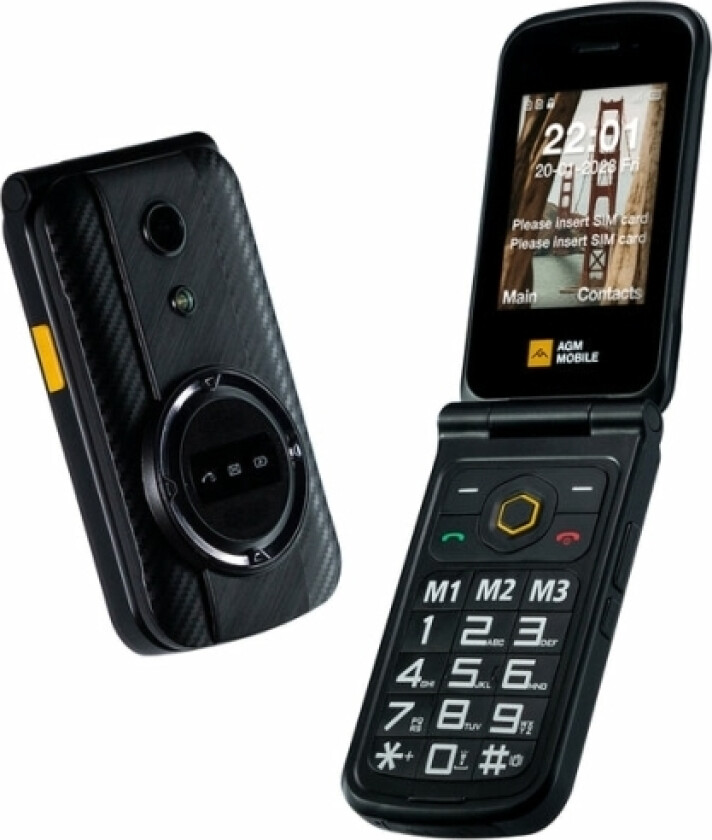 MOBILE PHONE M8 FLIP 2SIM/AM8EUBL01 AGM