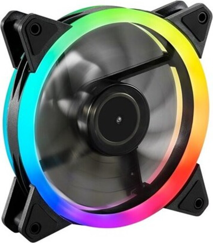 SHARK Blades RGB - Kabinettvifte - 120mm - Svart