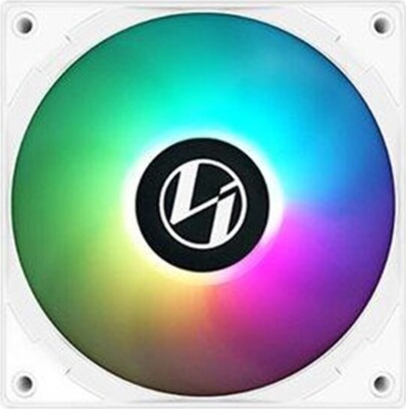 ST120 High Static Pressure (3-pack) - Kabinettvifte - 120mm - Hvit med RGB-lys - 32 dBA