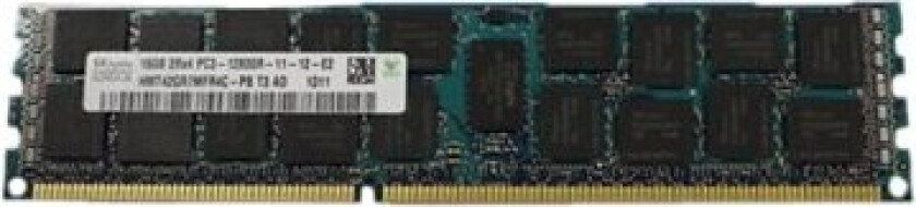- DDR3 - modul - 16 GB - DIMM 240-pin - 1600 MHz / PC3-12800 - registrert - ECC - oppusset - for PowerEdge C8220, R320, R820, T320 PowerVault NX3300, NX400 Precision T3600, T5600, T7600