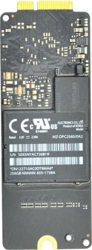 - SSD - 256 GB - for Apple MacBook Pro with Retina display