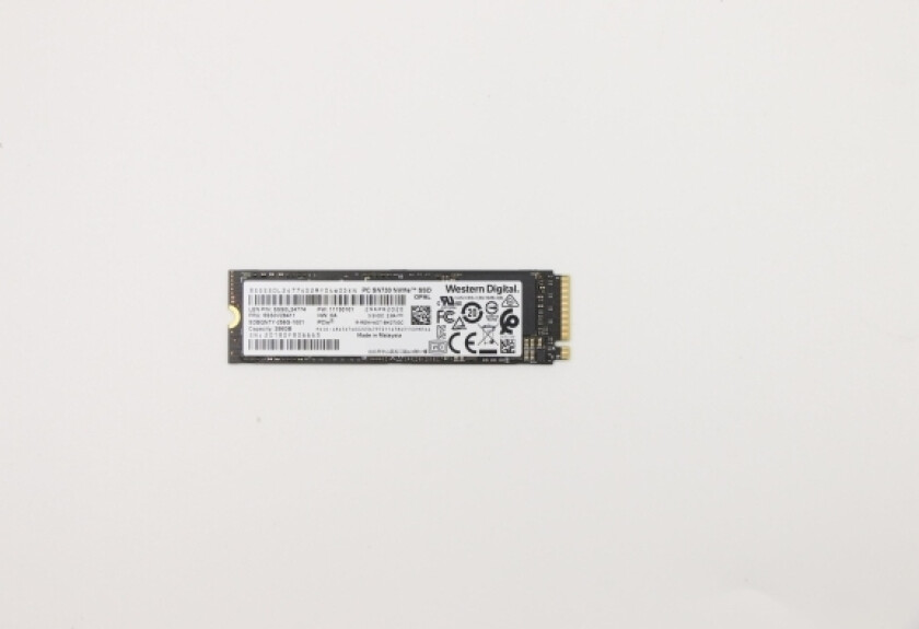 WD - SSD - 256 GB - intern - M.2 2280