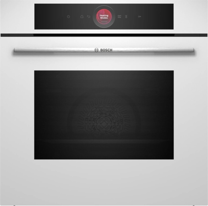 Serie 8 HBG7722W1S - Ovn - innebygd - Wi-Fi - fordypning - bredde: 56 cm - dybde: 55 cm - høyde: 58.5 cm - med selvrens - Klasse A+ - hvit