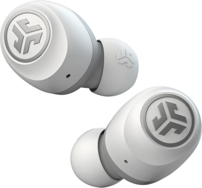 JLab GO AIR True Wireless Earbuds - White, Wireless, Music, 20 - 20000 Hz, 43.5 g, Headphones, White