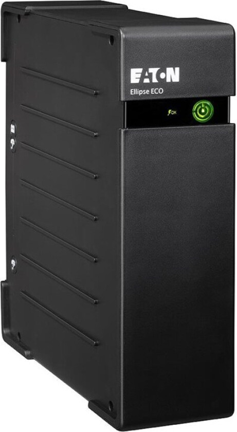 Corporation Ellipse ECO 650 DIN - UPS (rackmonterbar/ekstern) - AC 230 V - 400 watt - 650 VA - utgangskontakter: 4 - 2U - 19