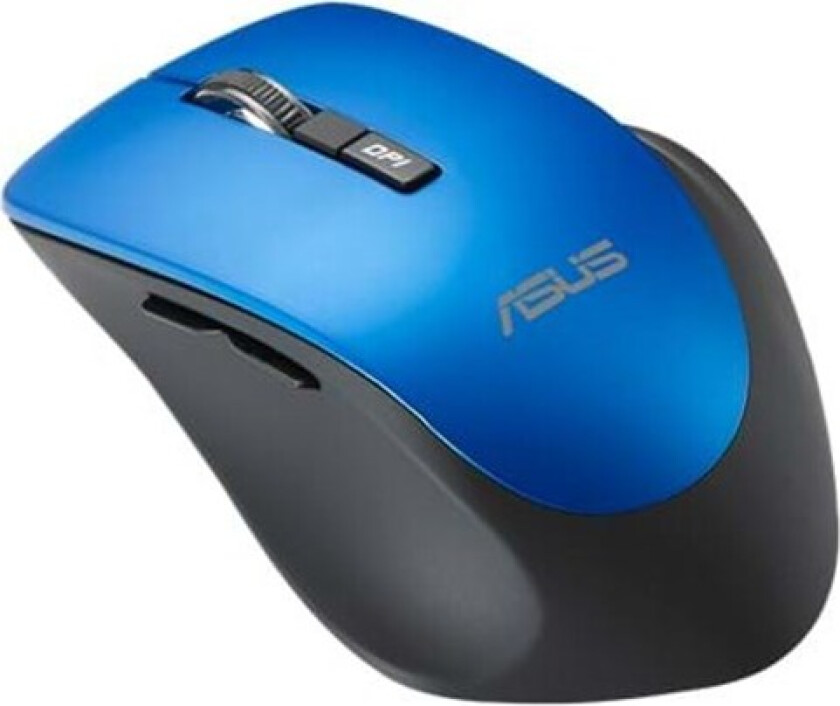 WT425 - Wireless Mouse - Blue - Mus - Optisk - 6 - Blå