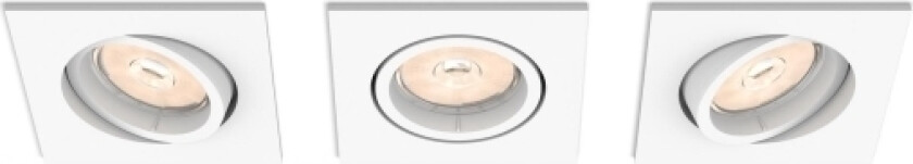 myLiving Indbygningsspot, Indbygget lysplade, 3 pære(r ), LED, 220-240 V, Hvid