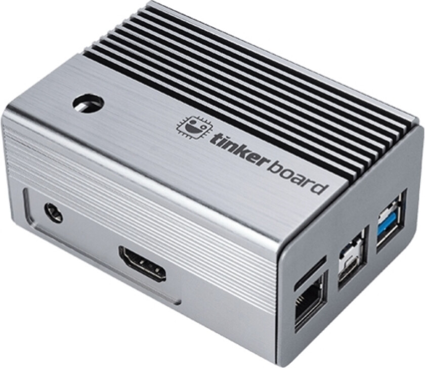 Asus Tinker 2 Fanless Aluminum Case, Etui, Asus, Rustfritt stål, Aluminium